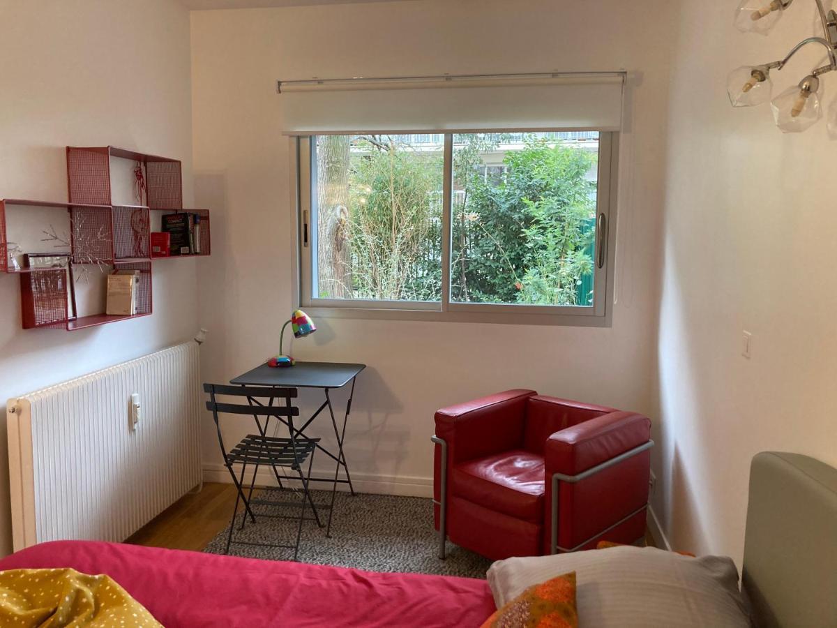 Apartmán Vue Sur Jardin, 3 Pieces Paříž Exteriér fotografie
