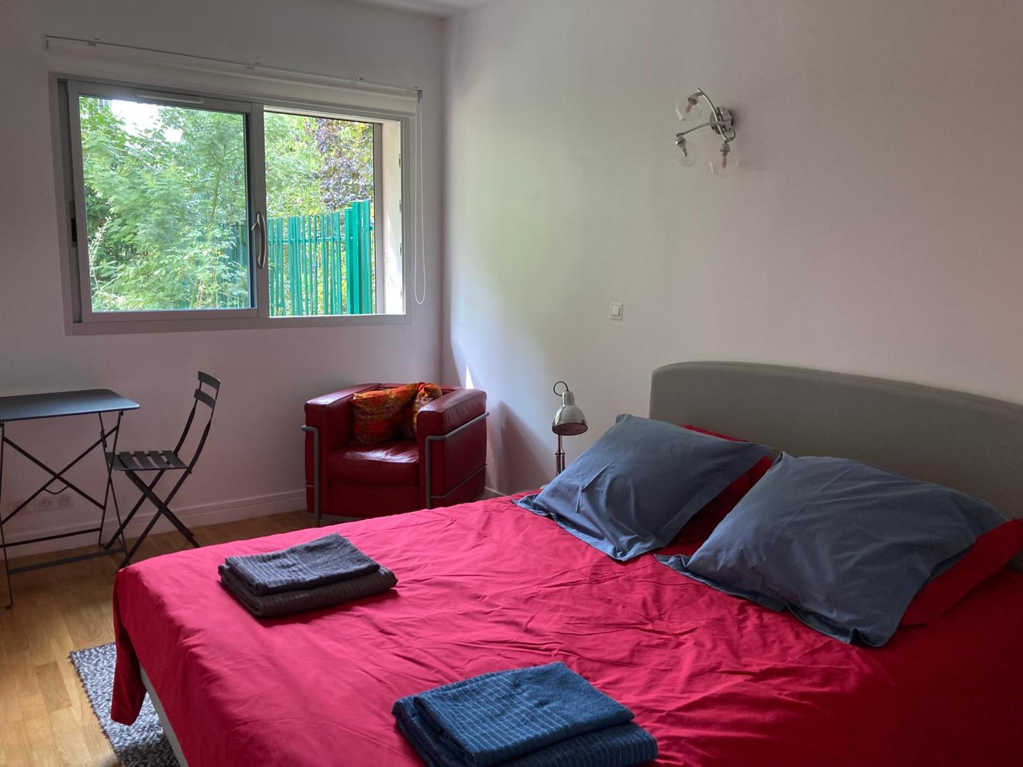 Apartmán Vue Sur Jardin, 3 Pieces Paříž Exteriér fotografie